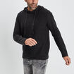 Pull à capuche Liberto gris foncé homme