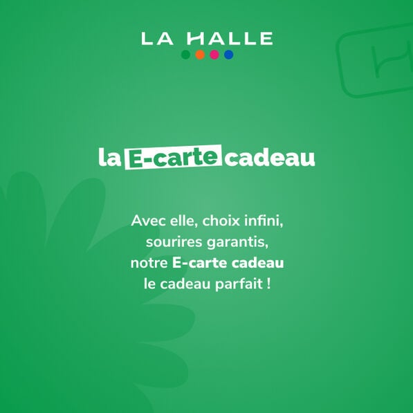 e carte cadeau vert mixte E-carte cadeau