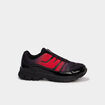 Baskets running lacets &eacute;lastiqu&eacute;es rouge gar&ccedil;on
