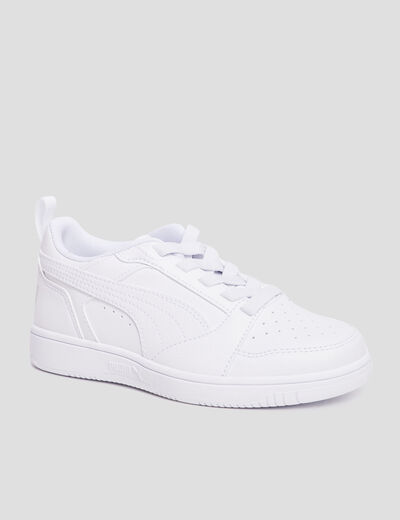 Tennis basses à lacets Puma Joy blanc fille