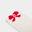 Lot 2 paires chaussettes de No&euml;l rouge femme