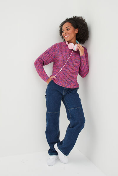 Jeans carpenter Creeks denim stone femme