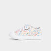 Tennis basses &agrave; scratchs semelle souple multicolore b&eacute;b&eacute; fille
