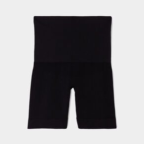 Cycliste gainant sans couture noir femme