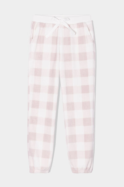Pantalon de pyjama rose femme