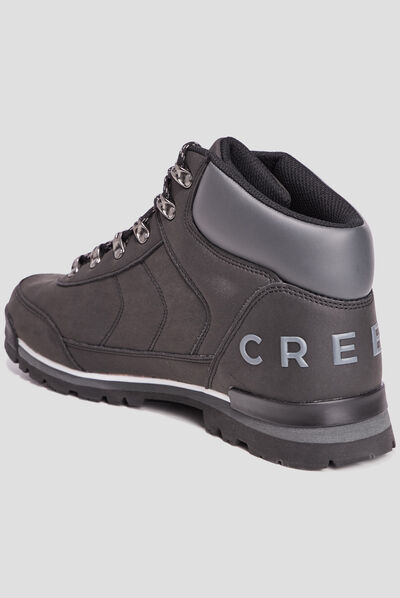 Bottines lacées Creeks noir homme