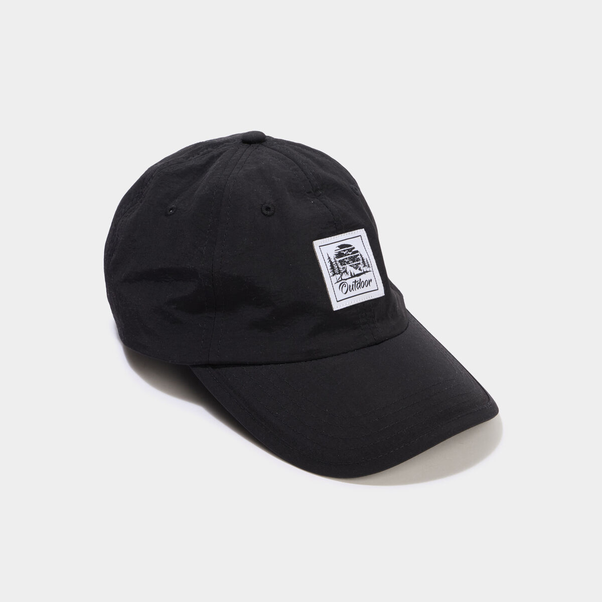Casquette avec bride ajustable noir homme