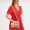 Sac pochette couleur or femme