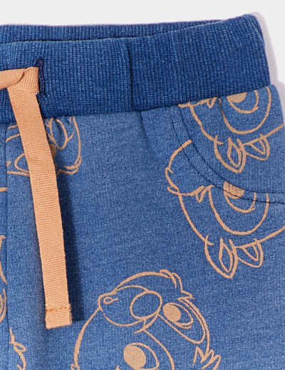 Pantalon jogging Tic et Tac bleu marine bébé garçon