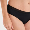 Culotte menstruelle microfibre noir femme