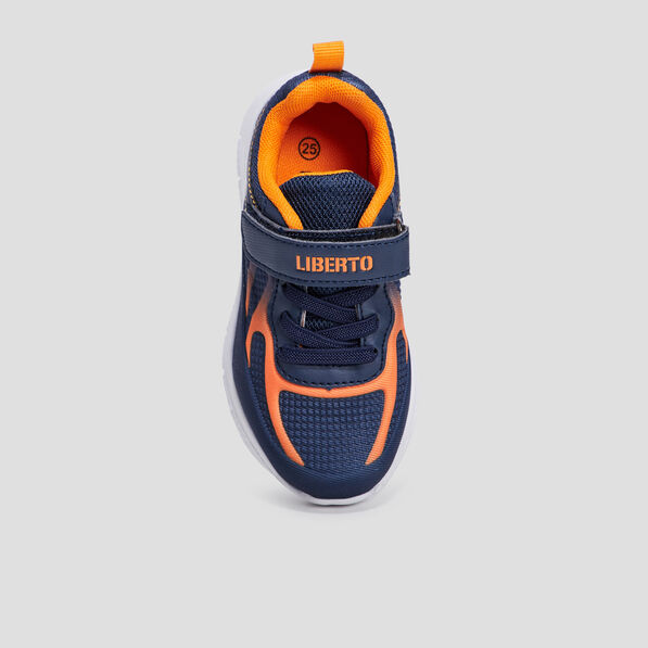 runnings a lacets liberto bleu marine garcon Runnings à lacets Liberto bleu marine garçon