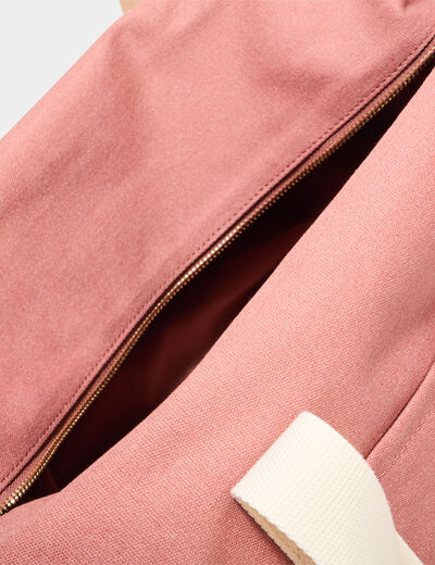 Sac bowling vieux rose femme