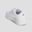Tennis scratchs Champion Flower blanc fille
