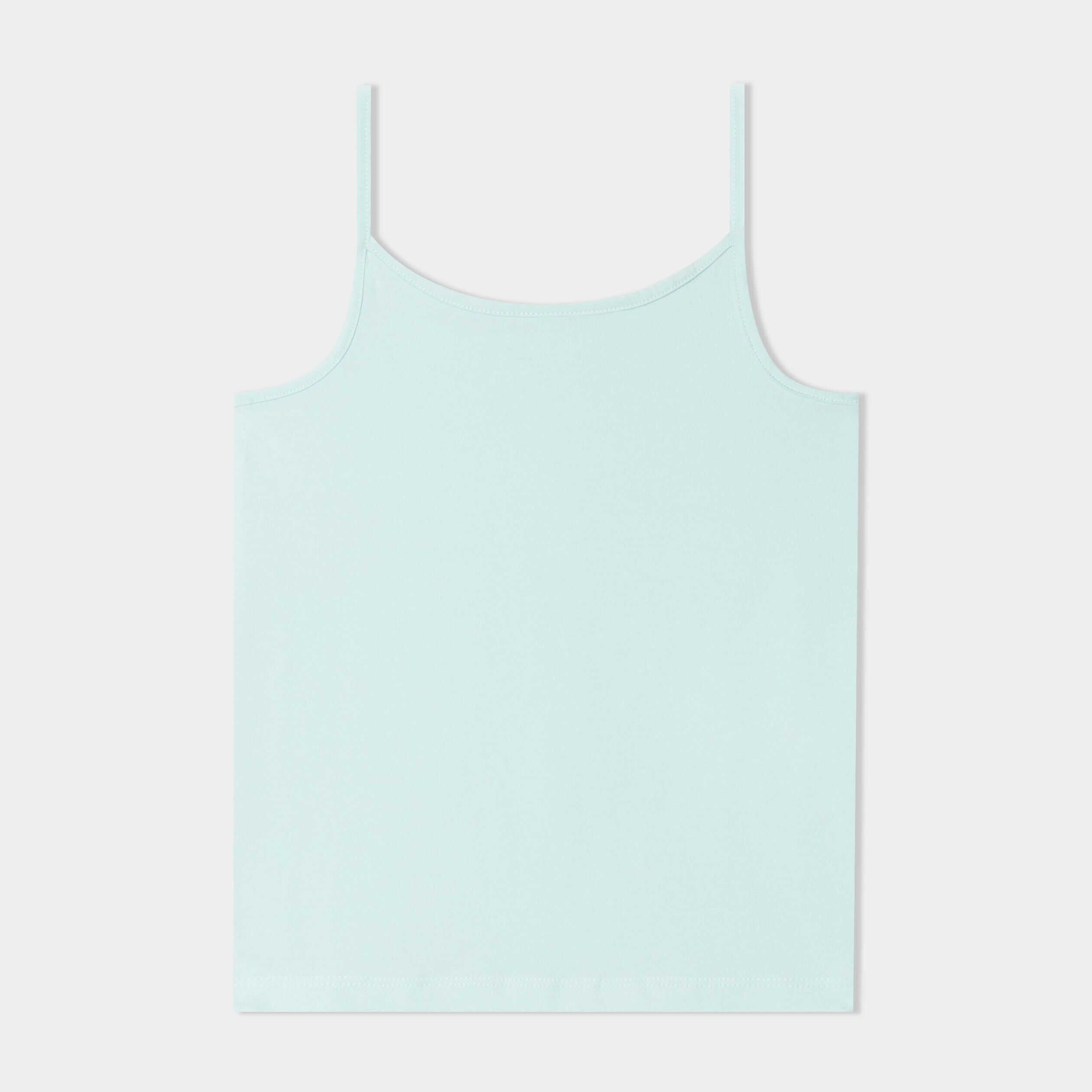 Débardeur bretelles fines bleu clair fille LH