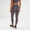 Legging de sport gainant taille haute gris fonc&eacute; femme