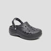 Sabots plateformes Crocs noir femme