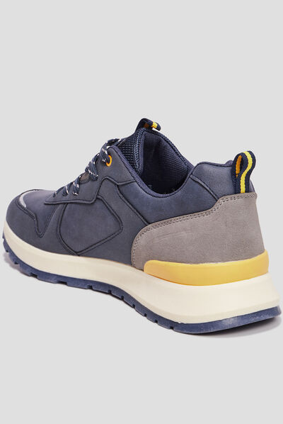 Baskets running Creeks Ribaloti bleu marine homme