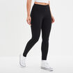 Legging stretch taille élastiquée noir femme
