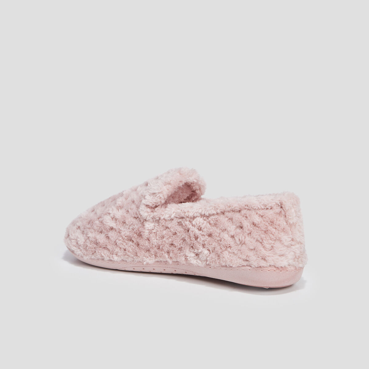 Chaussons Isotoner rose femme