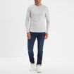 T-shirt manches longues gris homme