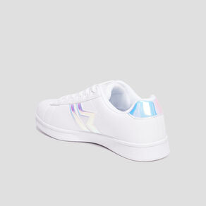 Tennis basses à lacets Creeks Iconik blanc femme