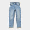 Jeans regular stretch 5 poches denim double stone gar&ccedil;on