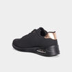 Baskets running &agrave; lacets Skechers noir femme