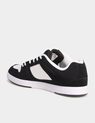 Baskets en cuir antid&eacute;rapantes multicolore homme