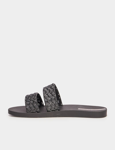 Tongs Ipanema Renda noir femme