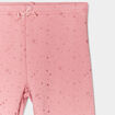 Legging doubl&eacute; chaud vieux rose fille
