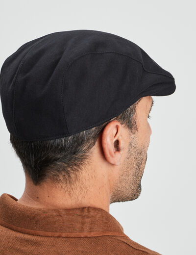 Casquette anglaise noir homme