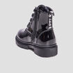 Bottines crant&eacute;es zipp&eacute;es Liberto noir fille