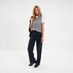 Gilet sans manches boutonné gris femme