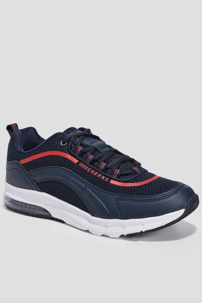 Runnings à lacets Creeks bleu marine homme