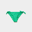 Bas de maillot de bain d&eacute;tails noeuds vert menthe femme