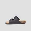 Mules avec boucles noir homme
