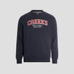 Sweat à col rond Creeks bleu marine homme