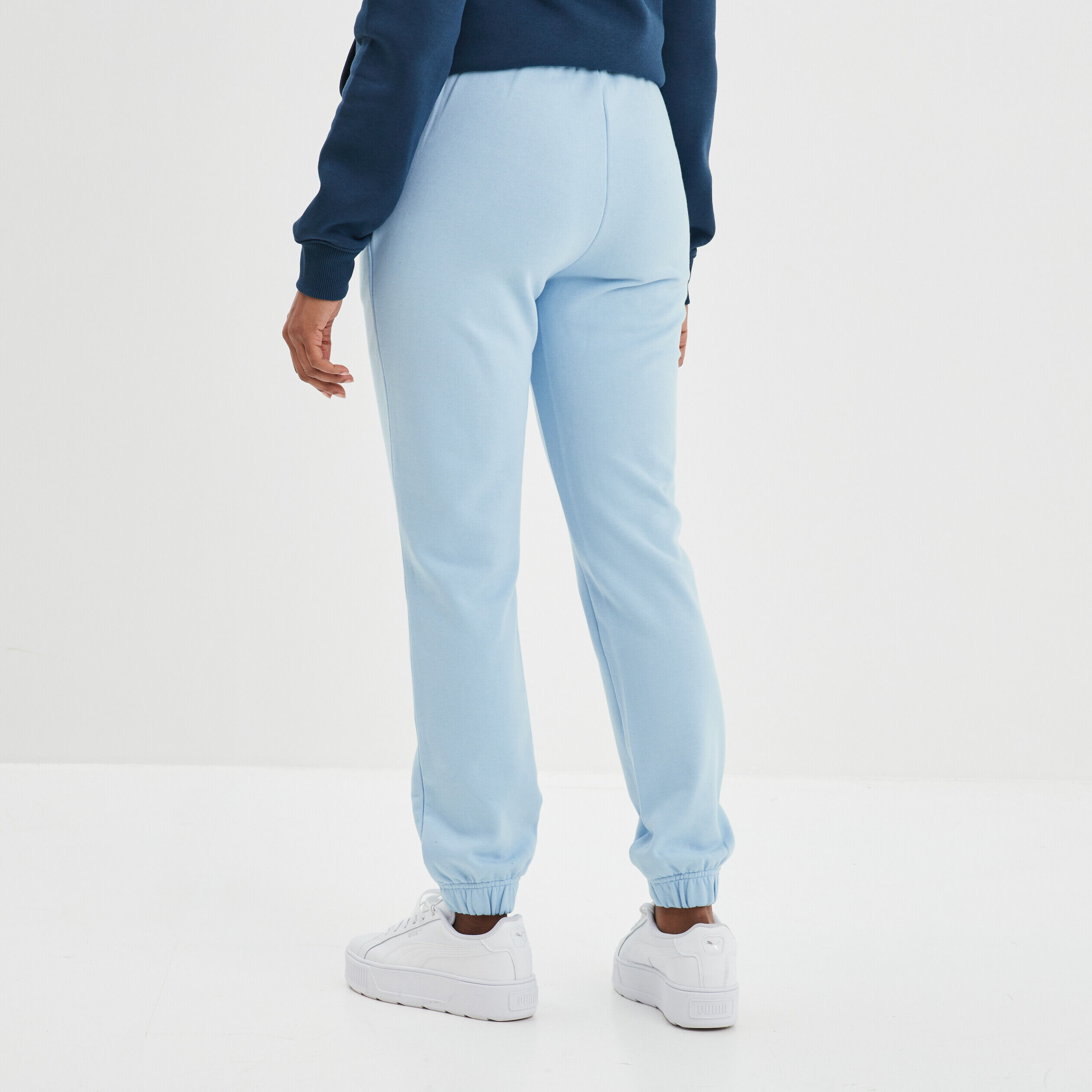 Jogging Bleu femme pas cher pantalon streetwear ou homewear