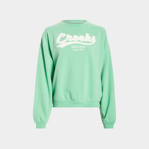 sweat col rond creeks vert femme Sweat col rond Creeks vert femme