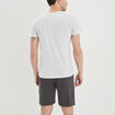 Ensemble pyjama short 2 pièces sable homme