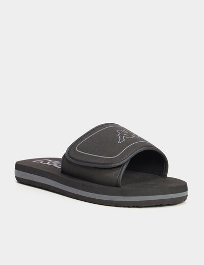 Mules Kappa noir homme