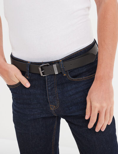 Ceinture noir homme