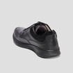 Derbies à lacets en cuir noir homme