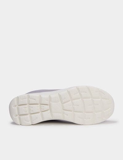Baskets running mauve femme