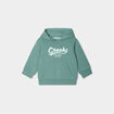 Sweat à capuche hoodie Creeks vert canard bébé garçon