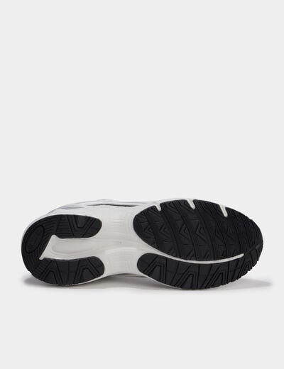 Baskets running m&eacute;moire de forme Kappa noir femme