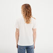 T-shirt manches courtes col rond Creeks blanc femme