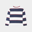 T-shirt manches longues coton Creeks bleu marine garçon