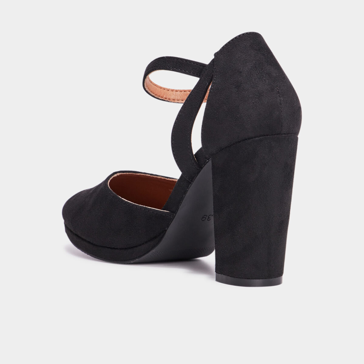 Escarpins &agrave; talons noir femme