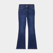 Jeans flare 5 poches denim stone femme